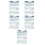 5Pcs Bass Recorder Finger Chart Flute Chord Practice Guide 11