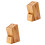2Pcs Bamboo Storage Rack For Kitchen Shelf Organization 3
