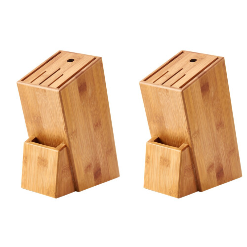 2Pcs Bamboo Storage Rack For Kitchen Shelf Organization 1