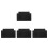 4Pcs Shopping Cart Base Plate Trailer Bottom Board 7