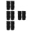 8 Pcs Reusable Breathable Ankle Weights For Men 8