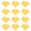 500 Pcs Chocolate Wrapping Paper Aluminum Foil Candy Wrappers 3