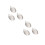 6 Pcs Food Grinding Tools Fruit Milling Bowls Garlic Mashers White 5