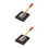 2Pcs Tiles Paving Clapper Board Construction Tool Rubber Hammer 6