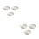 6 Pcs Food Grinding Tools Fruit Milling Bowls Garlic Mashers White 9
