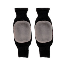1Pair Black Cashmere Knee Warmer Comfortable Kneecap for Cold Weather