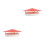 2Pcs Durable PVC Multifunctional Rainproof Roof Vent Cover 7