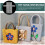 30 Pcs Plastic Mesh Canvas Bag Sheets Net Cover For Diy Crafting 9