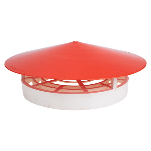 2Pcs Durable PVC Multifunctional Rainproof Roof Vent Cover 1