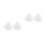4 Sets Sunflower Nail Color Display Model (160 Pcs, Transparent) 4