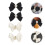 2 Pairs Shoe Clips With Imitation Pearls For Wedding Decor 5