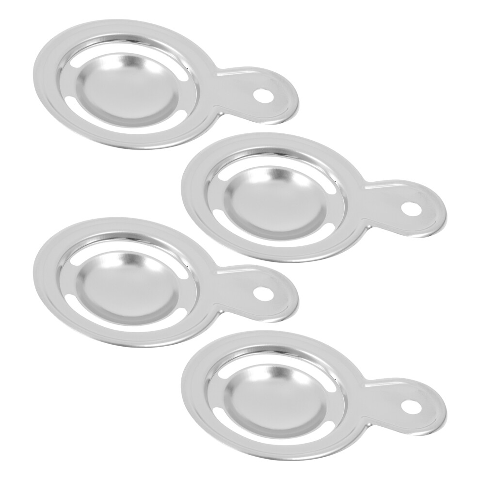 4Pcs Stainless Steel Egg Separators Filters Dividers Silver-image-OPC-PKXDCMH-NEW