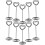 10Pcs Table Number Clips Name Cards Picture Holders Menu Stands 8