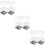 12 Pcs Clear Square Cube Storage Display Organizer Containers 9