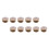 10Pcs Round Thickened Kraft Paper With Lids 4