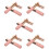 10 Pcs Silicone Lip Brushes For Portable Blending And Concealing 10