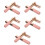 10 Pcs Silicone Lip Brushes For Portable Blending And Concealing 9