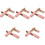 10 Pcs Silicone Lip Brushes For Portable Blending And Concealing 5