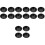 16 Pcs Mini Pie Pans Non-Stick Baking Molds Black 8