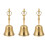 3Pcs Portable Buddha Prayer Bell Copper Handbell For Home Use 6