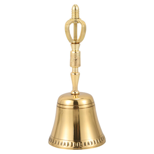3Pcs Portable Buddha Prayer Bell Copper Handbell For Home Use 1