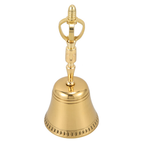 3Pcs Portable Buddha Prayer Bell Copper Handbell For Home Use 2