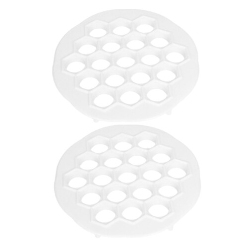 10 Pcs Russian Ravioli Maker Dumpling Mold Kitchen Gadget