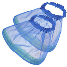 2Pièces Protège-Cou Respirant Bande Fluorescente Pour Casques