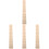 4Pcs Wooden Ukulele Guitar Fingerboard Replacement Supply 4