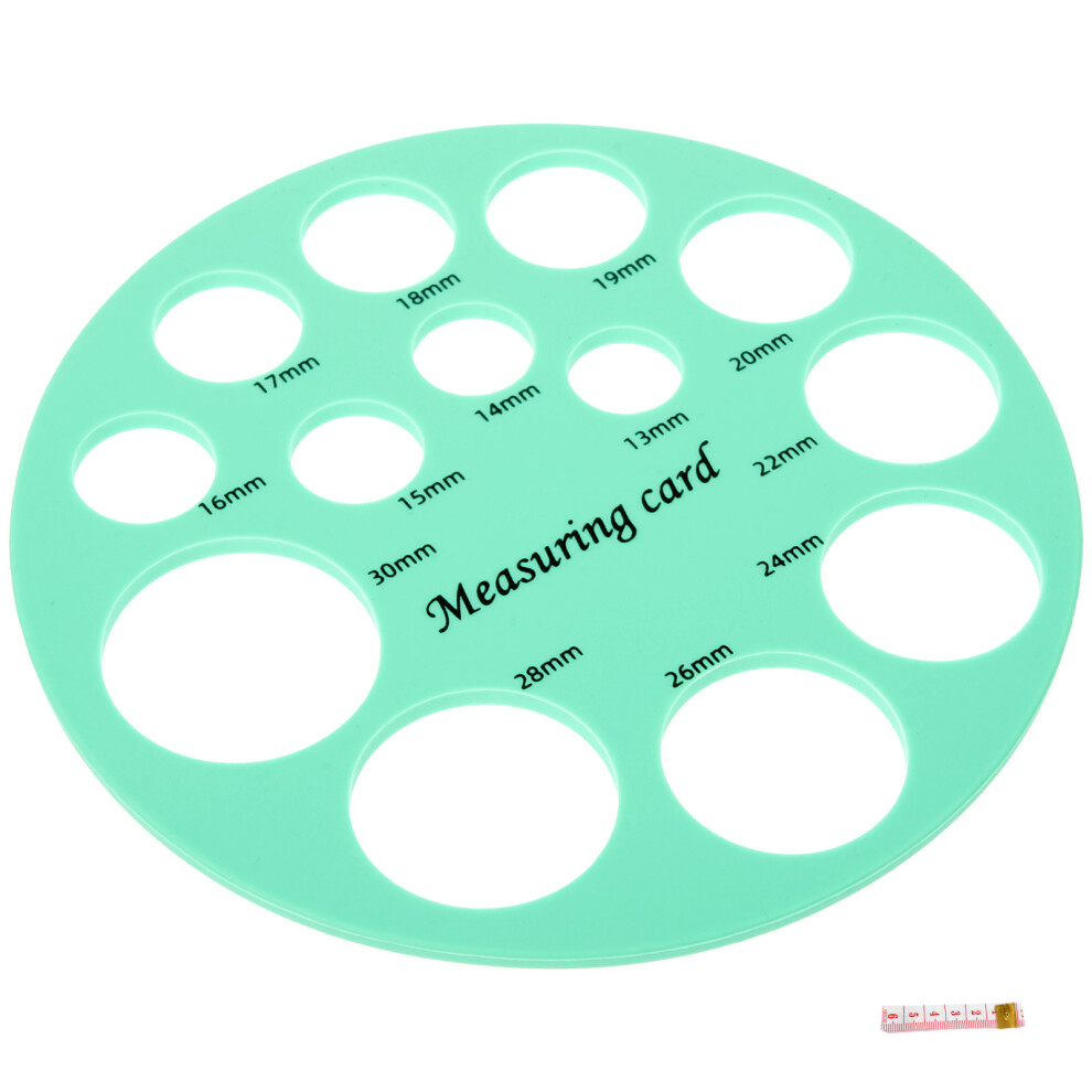 Nipple Measuring Tool Flange Sizing Silicone Measurement Card Artibetter