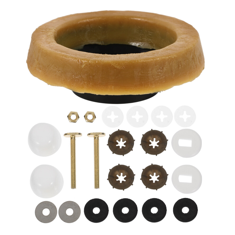 One Set Anti Leak Toilet Sealing Ring Thickened Flange Gasket 3361299574724