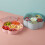 Snack Serving Tray Grün Plastik Klassisch Für Nüsse Süßes 4