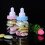 European Style Transparent Nursing Bottle With Pacifier For 10