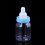 European Style Transparent Nursing Bottle With Pacifier For 7