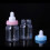 European Style Transparent Nursing Bottle With Pacifier For 6