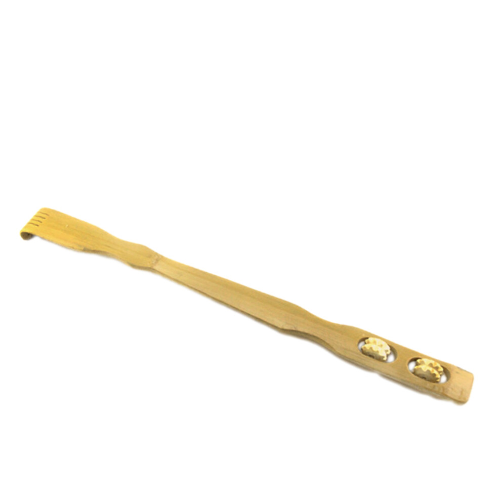 Artibetter Bamboo Wooden Back Scratcher With 2 Massage Rollers For Pregnant Women