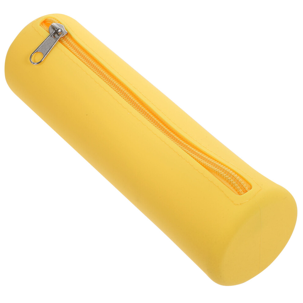 Iplusmile Zipper Design Silicone Makeup Brush Bag