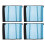 4Pcs Boots Mesh Leg Protection 3