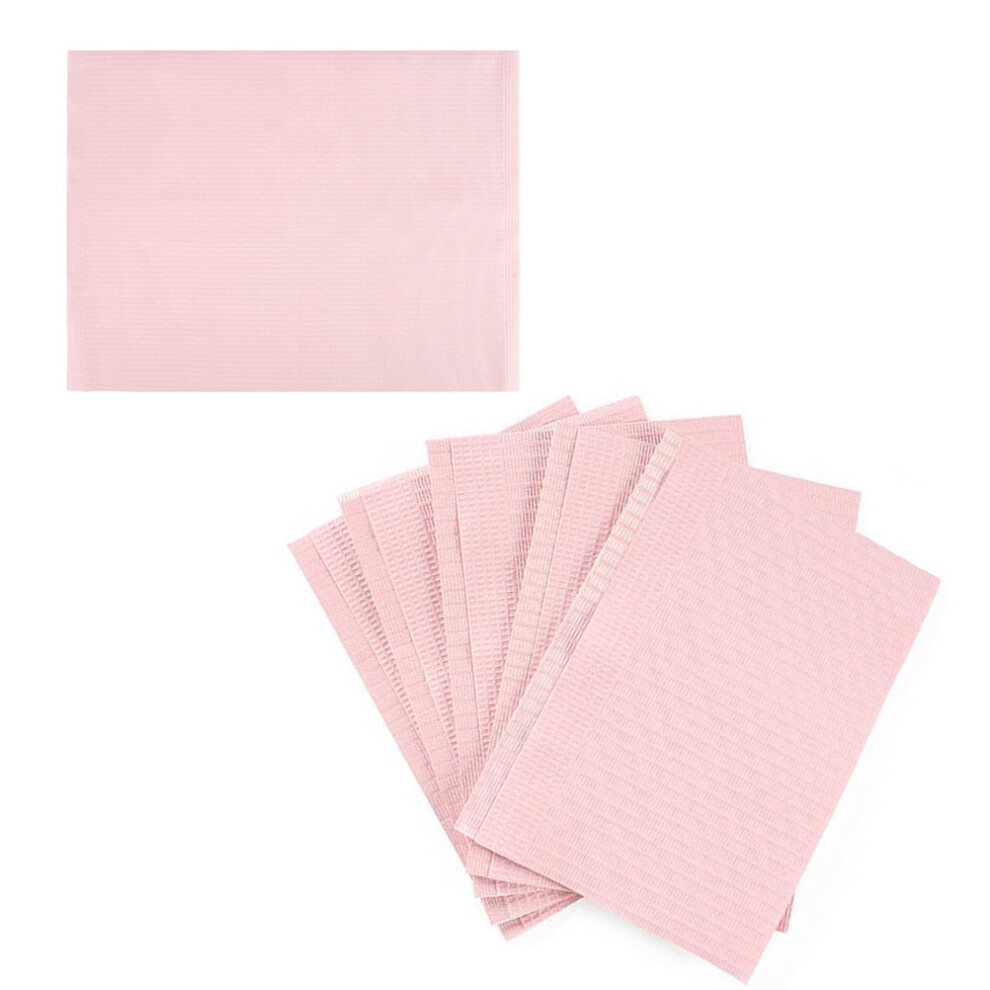Iplusmile Pink 375 Pcs Disposable Nail Mat For Manicure Waterproof