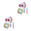 2Pcs Rocket Piñata For Kids Birthday With Blindfold Stick Space Decor 6