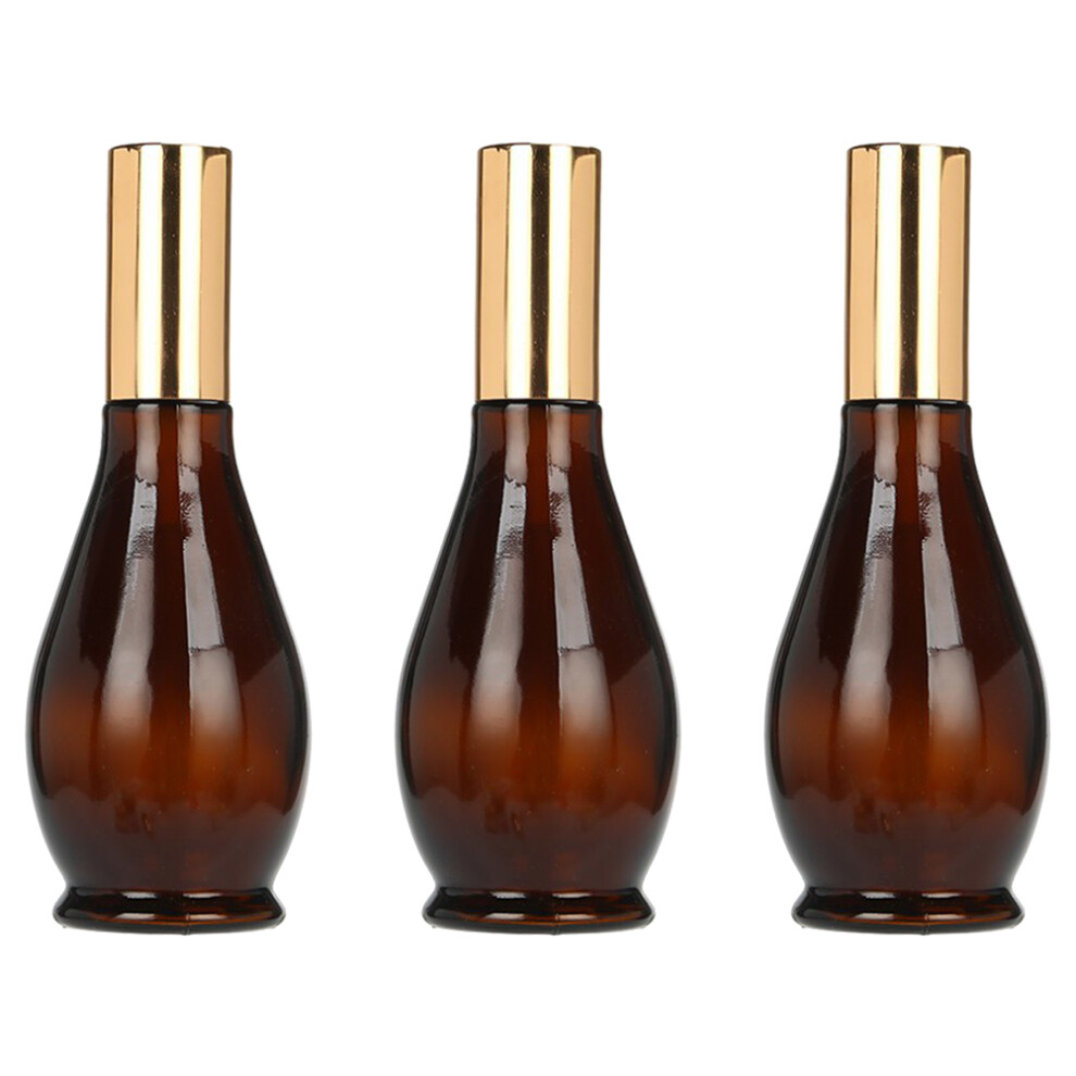 Aboofan 3Pcs 100Ml Gourd Glass Spray Bottles For Cosmetics Storage