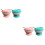 4 Sets Baby Feeding Bowls With Suction Cup For Household Use 6