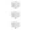 30 Pcs Dry Erase Acrylic Name Stand Tabletop Display Holder 10