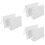 30 Pcs Dry Erase Acrylic Name Stand Tabletop Display Holder 8