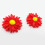 100pcs resin daisy beads flatback cabochons for craft decoration 6