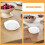 Ceramic Pie Pan With Double Handle For Baking Steamed Egg Fish Head 9