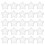 50 Pcs Clear Star Candy Box - Fillable Plastic Holiday Treat Container 2