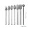 1 Set 3mm Stone Carving Tool Wood Drill Bit For Metal 6