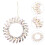 Acrylic Wreath Hanging Pendant Holiday Door Decor 5