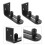 2Pcs Sliding Barn Door Bottom Adjustable Floor Guide 3